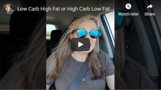 Low Carb High Fat or High Carb Low Fat