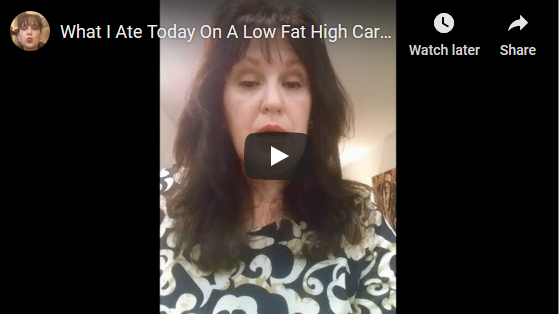 What I Ate Today On A Low Fat High Carb Plant Based Diet