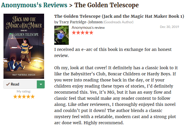 The Golden Telscope - Review 9