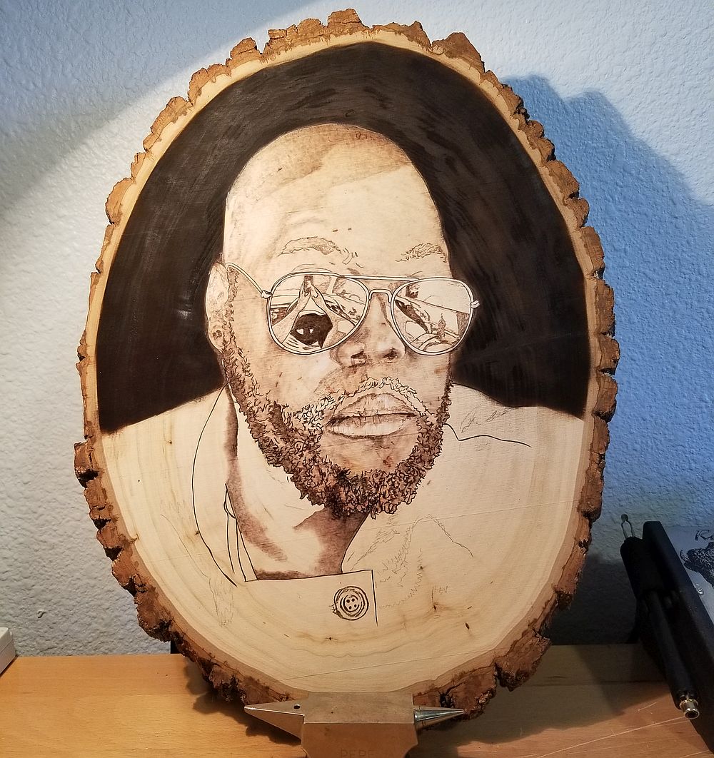 Pyrography Projects – In Progress: July 13, 2021